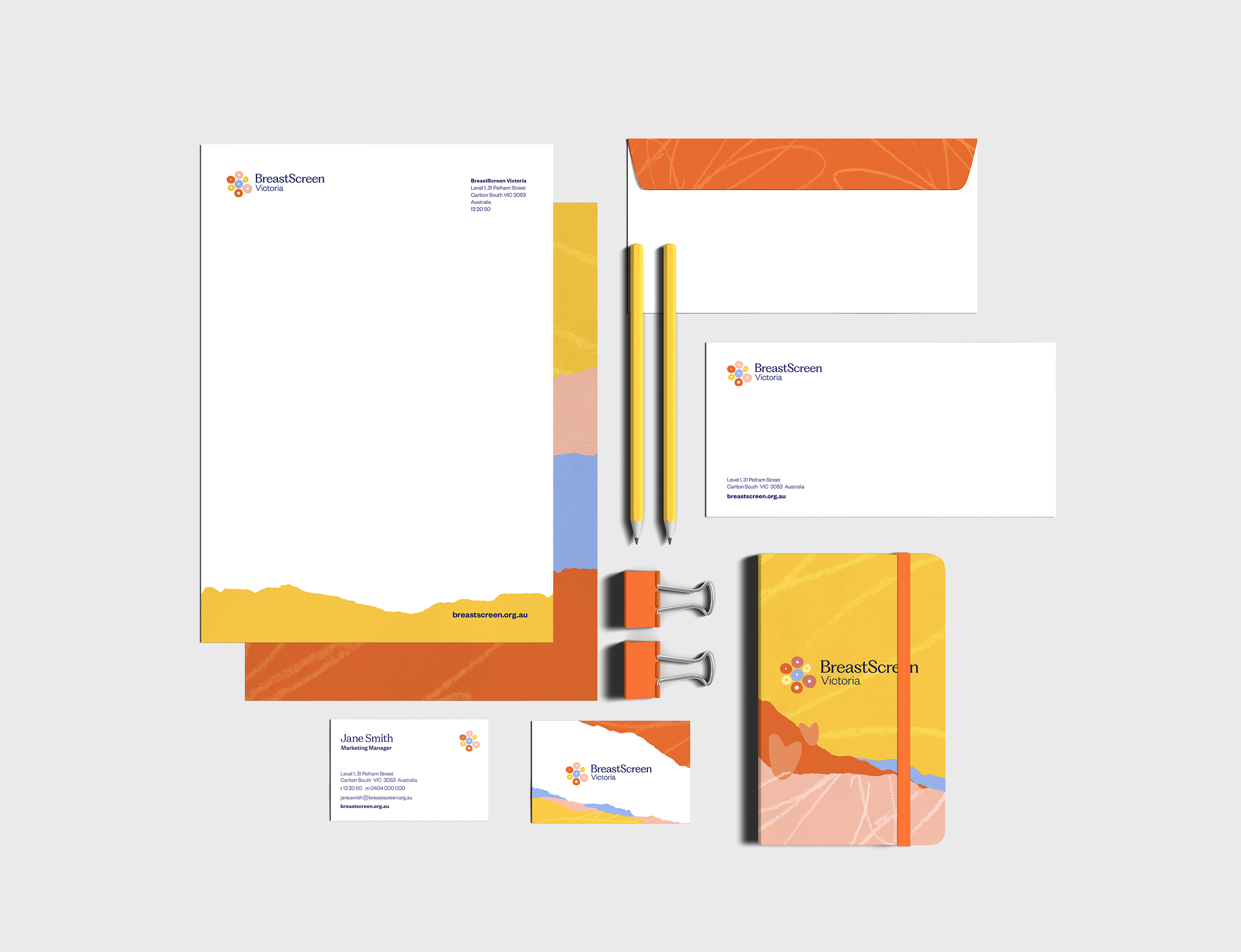 Concept for new BreastScreen Victoria mobile clinic livery'