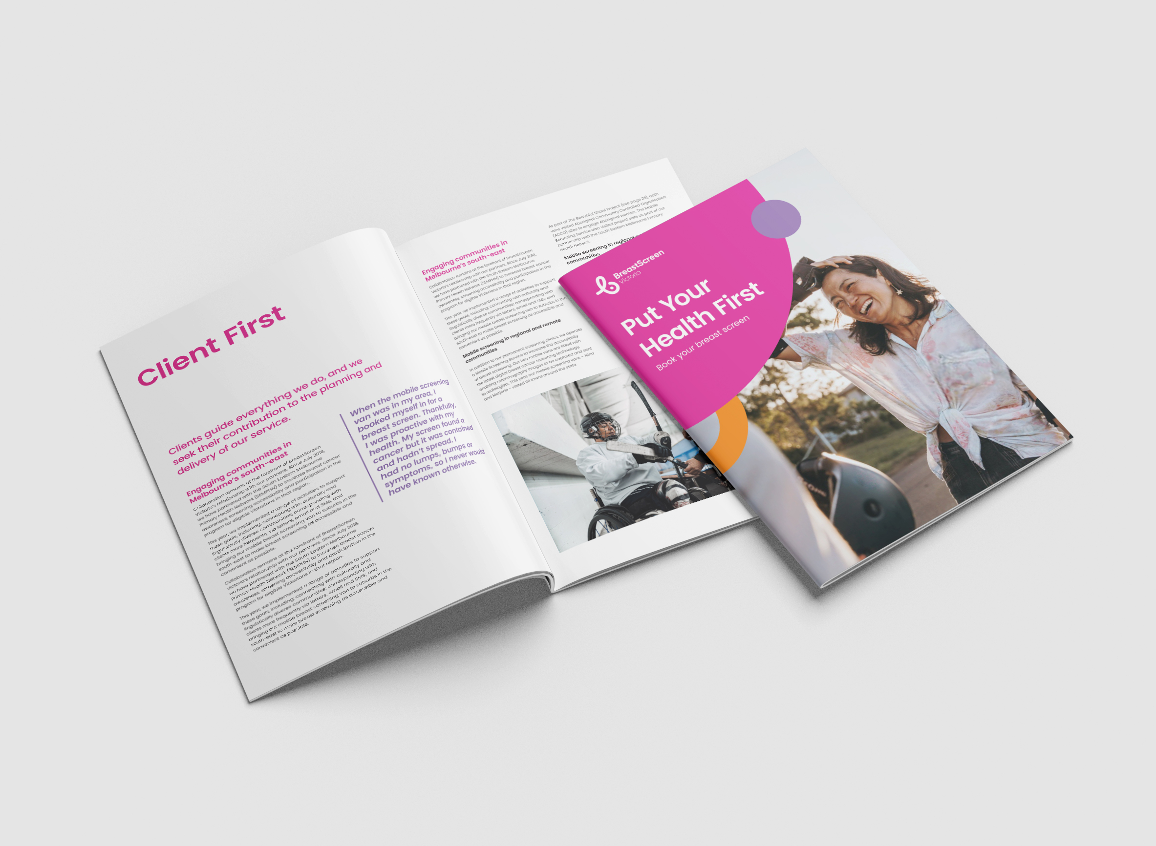 New BreastScreen Victoria brochure