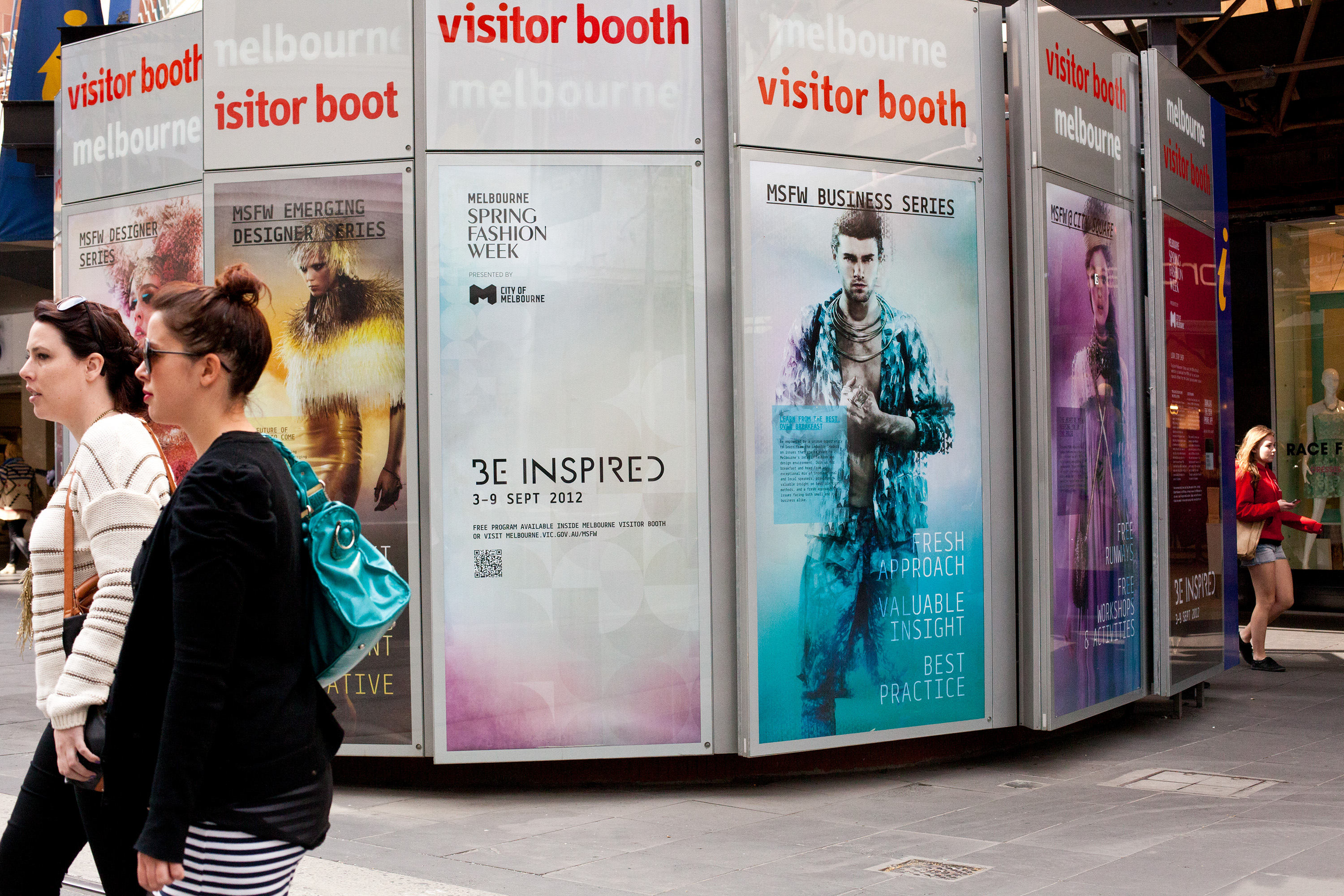 Visitor Booth takeover