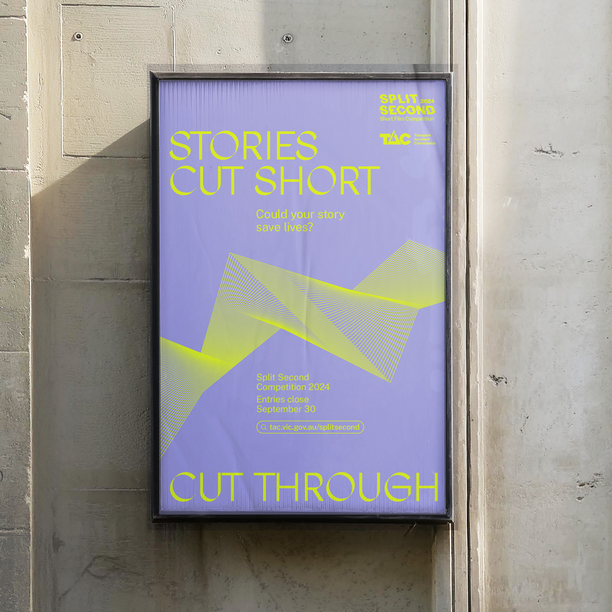 Split Second Direction 2, poster design