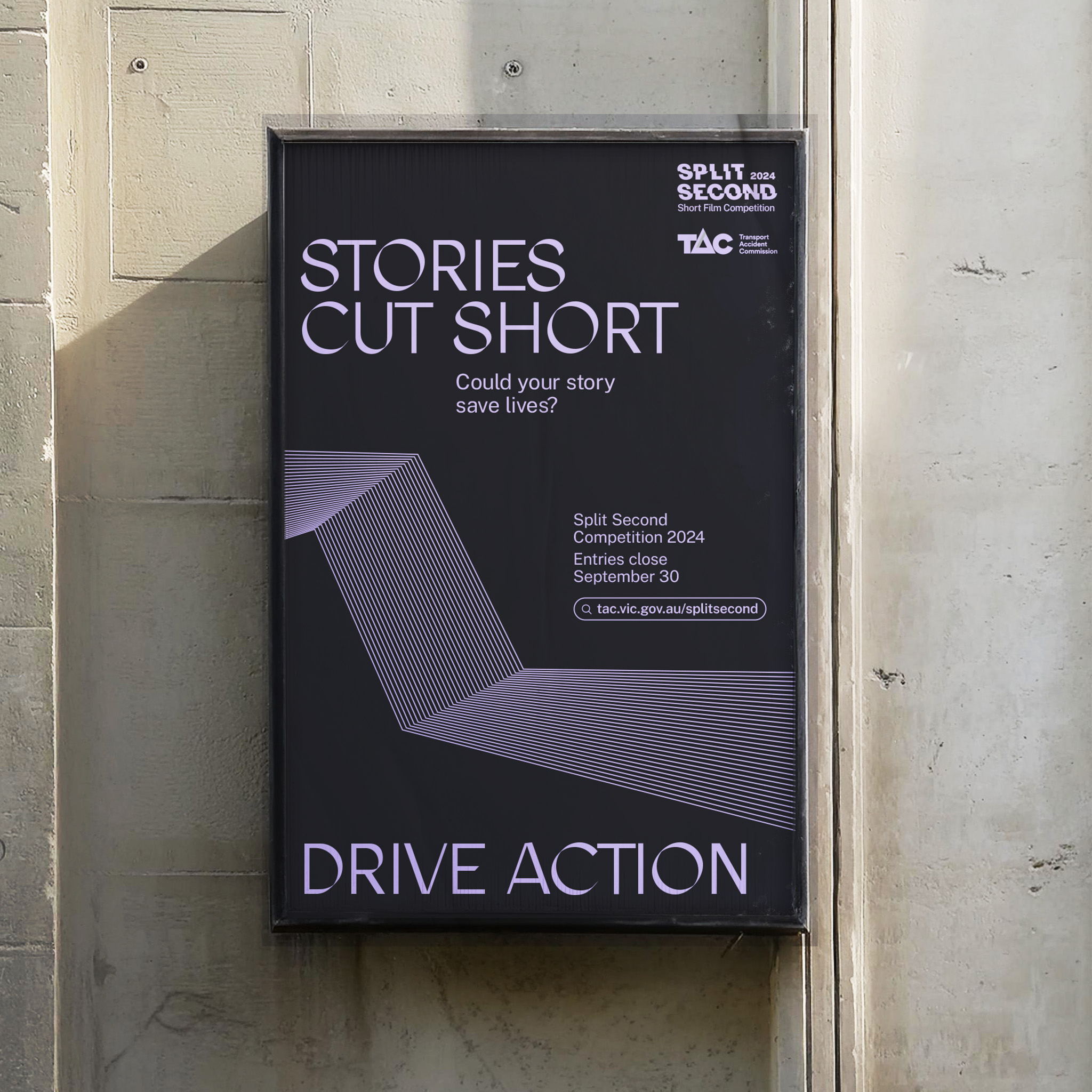 Split Second Direction 2, poster design