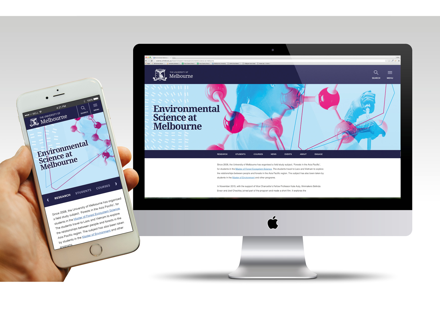 Direction 3 - web design