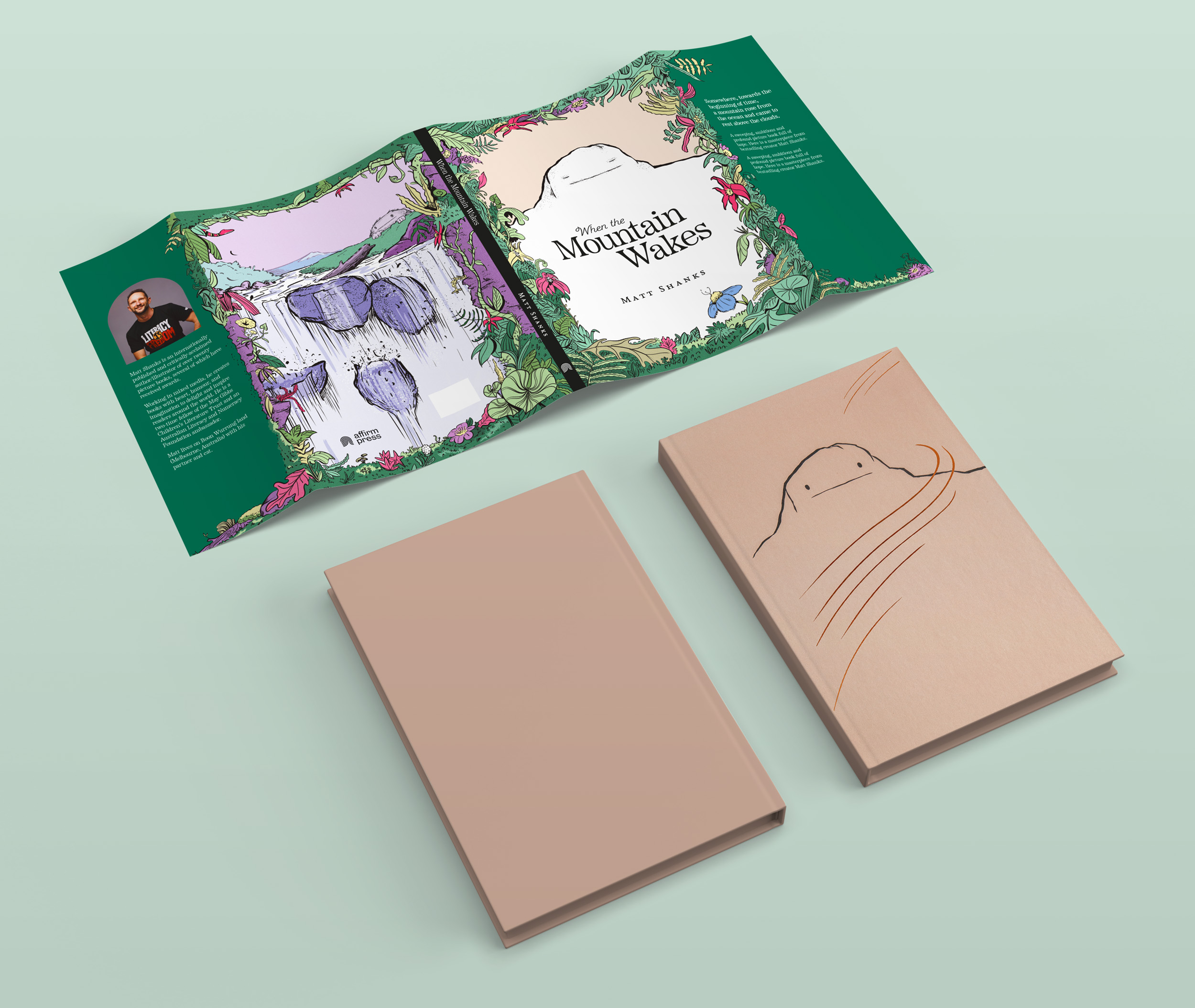 When the Mountain Wakes full cover design